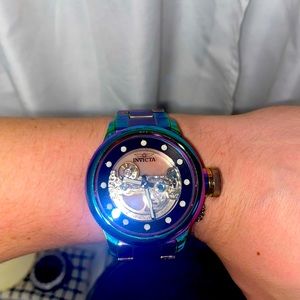 Invicta Watch Stainless Steel Multicolor